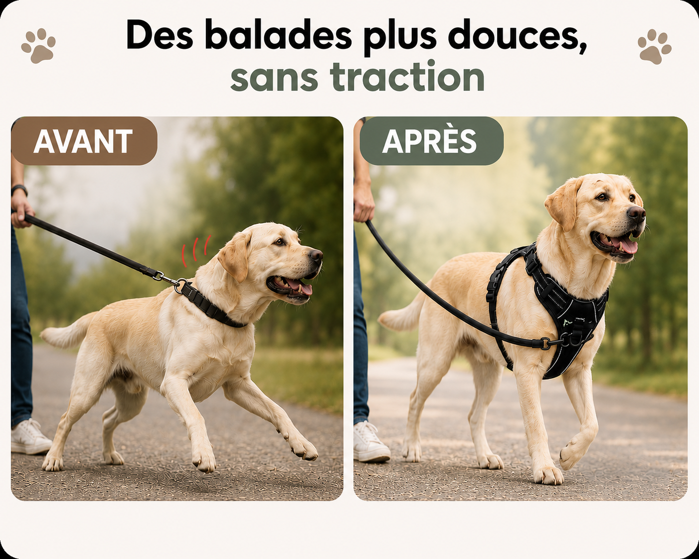 HARNAIS ANTI-TRACTION Pawlia™